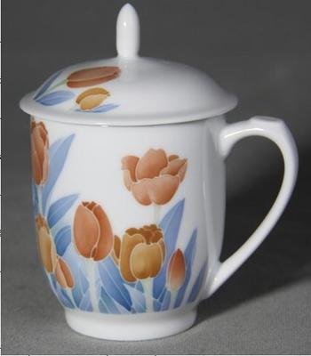 醴陵市希靈陶瓷制造生產(chǎn)供應(yīng)禮品瓷+超薄超透+常委對(duì)杯