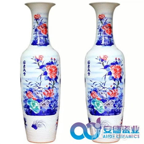 景德鎮(zhèn)禮品陶瓷大花瓶 品味與傳承的藝術(shù)載體